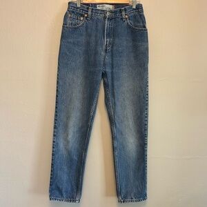 Vintage 90’s 100% Cotton Levi’s 550 Tapered Jeans